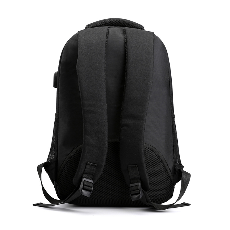 Water-resistant backpack, casual backpack without logo, supports customized backpack, 16-inch computer case, business trip bag for men, business Specification drawing