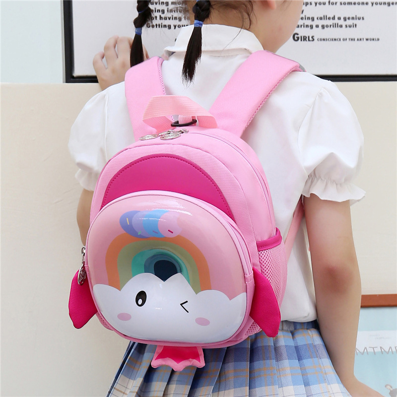 Eggshell bags for kindergarten babies, cartoon children's backpacks, trendy and cute, fun backpacks for boys and girls details Picture