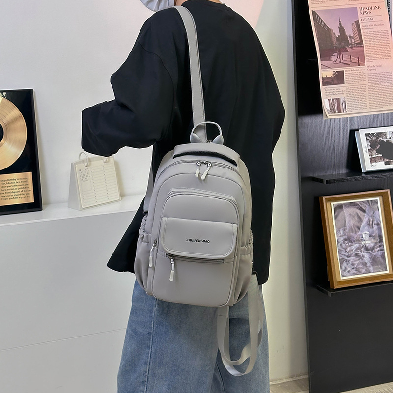 Chest bag, men's crossbody bag, men's single-shoulder bag, chest bag, sports small bag, nylon men's double-shoulder bag, gift bag Specification drawing