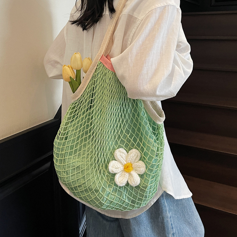 Trendy, casual, simple, high-quality and fashionable large-capacity tote bag 2025 Summer new style, stylish women's single-shoulder bag, trendy Specification drawing