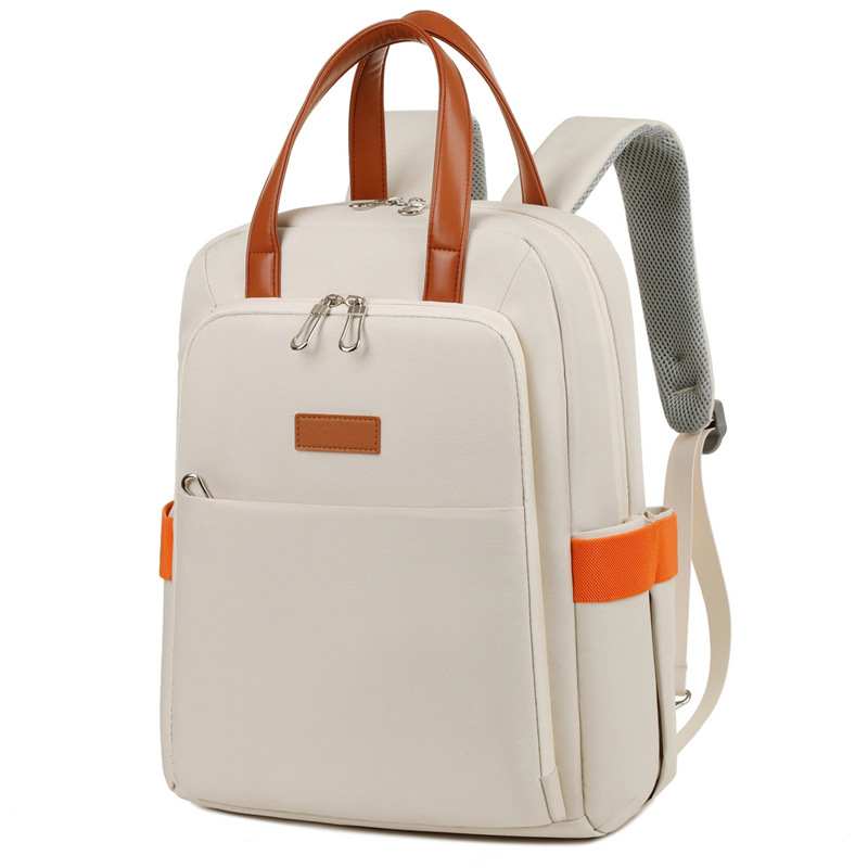 High-end women's backpack, men's Oxford fabric, large-capacity, multi-functional, durable and fashionable business backpack Item Picture