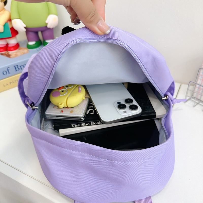 Kindergarten backpack, travel Kuromi, lightweight, high appearance level, cute children's travel backpack, cartoon casual backpack Application Scenario