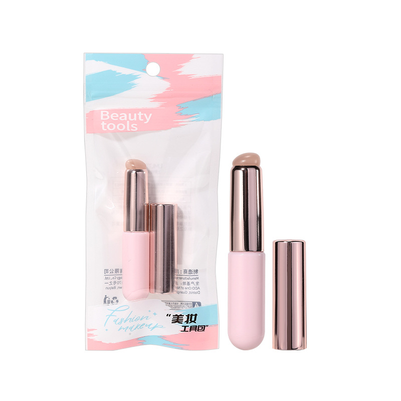 LMLTOP lip smudge brush, transparent silicone lip brush, comes with a lid, lipstick brush, makeup brush SY614, carefully selected Item Picture