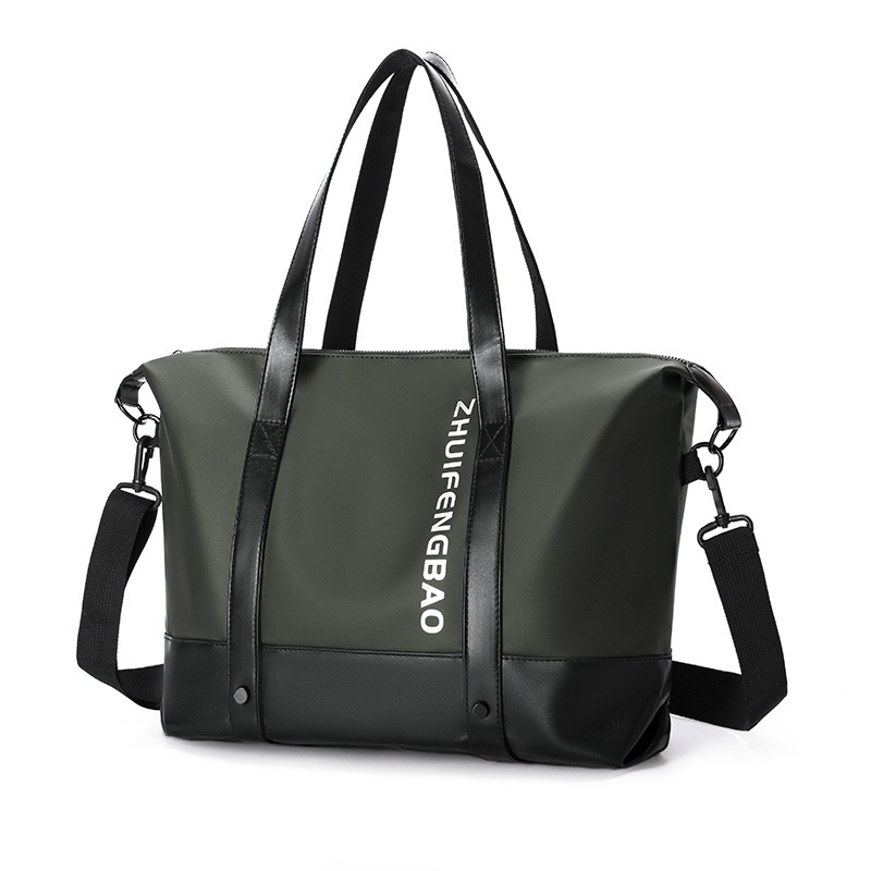 Men's handbag, business travel bag, casual briefcase, men's commuting, fashionable and simple, office portable bag Item Picture