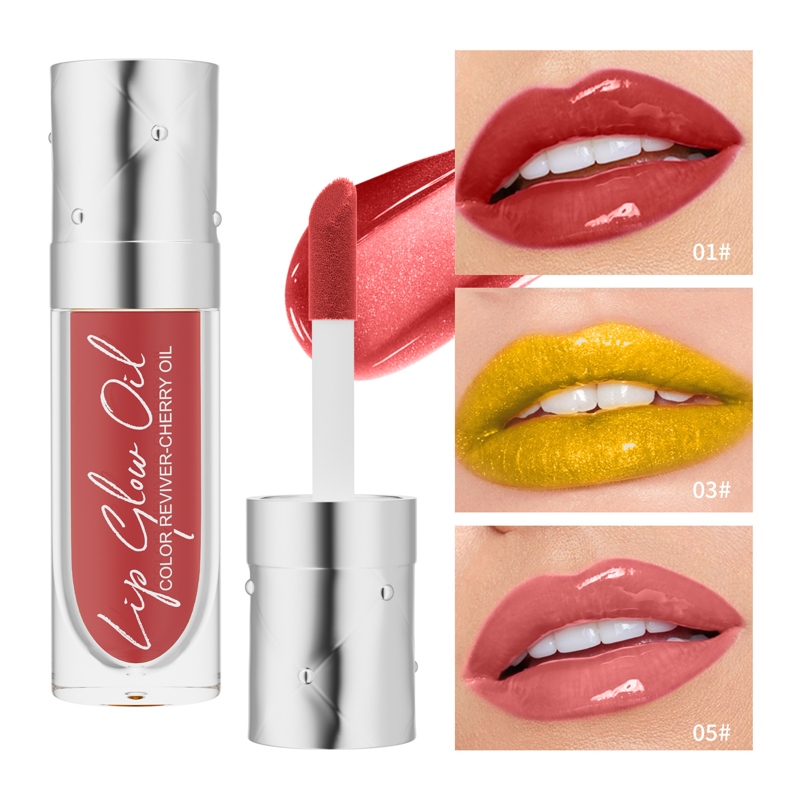 HelloKiss Foreign Trade's best-selling Hydrating texture Lip gloss, Water Mirror Lip gloss and Lip oil Lip Oil Application Scenario