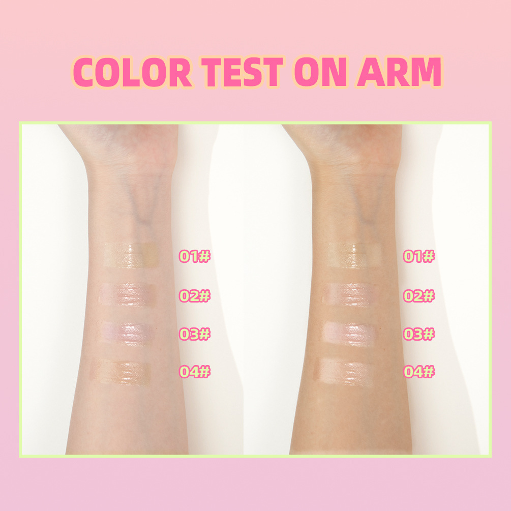 QIBEST Cross-border Mirror Lip Oil Fruit-flavored Moisturizing, Nourishing, Repairing, Translucent and Anti-dryness Lip Cracking Honey Makeup Application Scenario