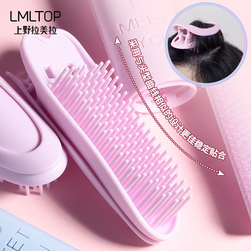 LMLTOP Fluffy Hair Curler 2-piece Set with Comb and Curling Iron Combination Set SY133 Application Scenario