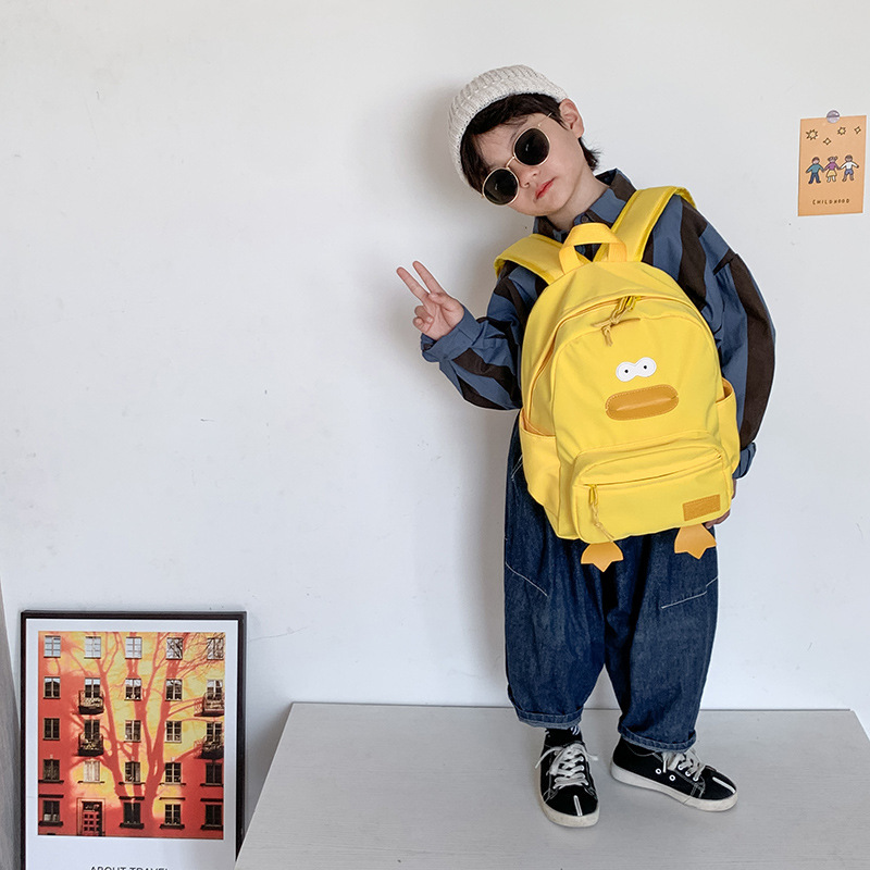 Korean-style cute children's bag and backpack for summer 2024, new large-capacity kindergarten schoolbag, casual small backpack details Picture
