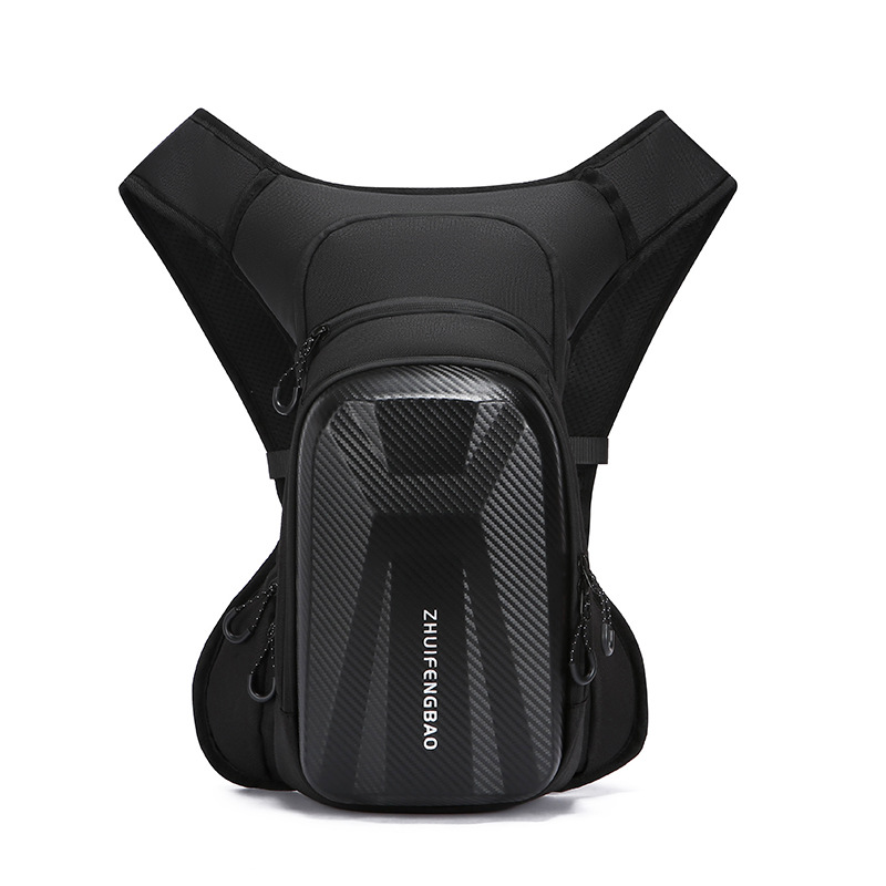 Cross-border water-repellent cycling backpack, men's outdoor motorcycle hard shell bag, business motorcycle travel functional women's backpack Item Picture