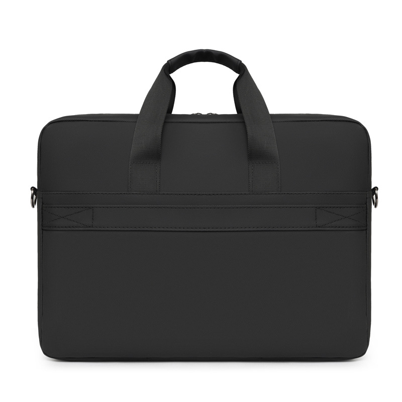 Wholesale notebook and laptop bags, 16.1-inch single-shoulder bags, large-capacity business briefcases, gifts with LOGO printing details Picture