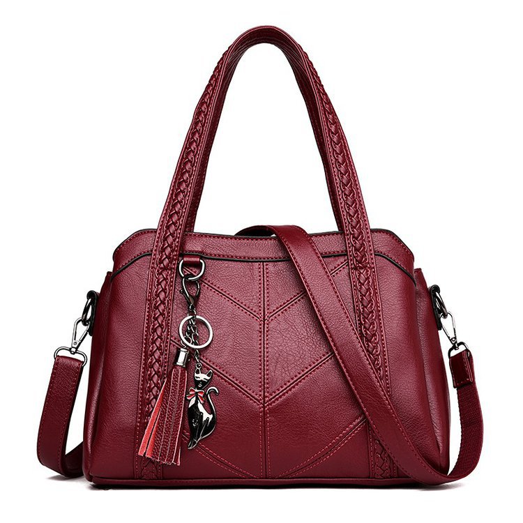 New Suzhou European and American tote bags, trendy large-capacity handbags, single-shoulder crossbody bags, cross-border women's bags Item Picture
