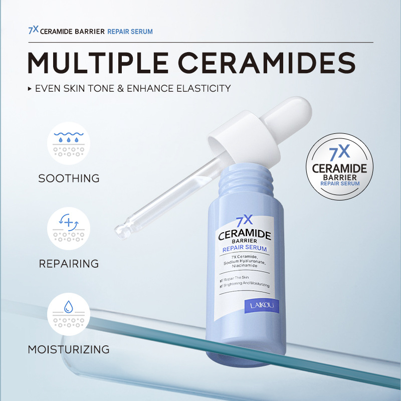 Cross-border LAIKOU Ceramide Essence 17ml Hydrating, Moisturizing and brightening skin tone manufacturer's in-stock supply details Picture