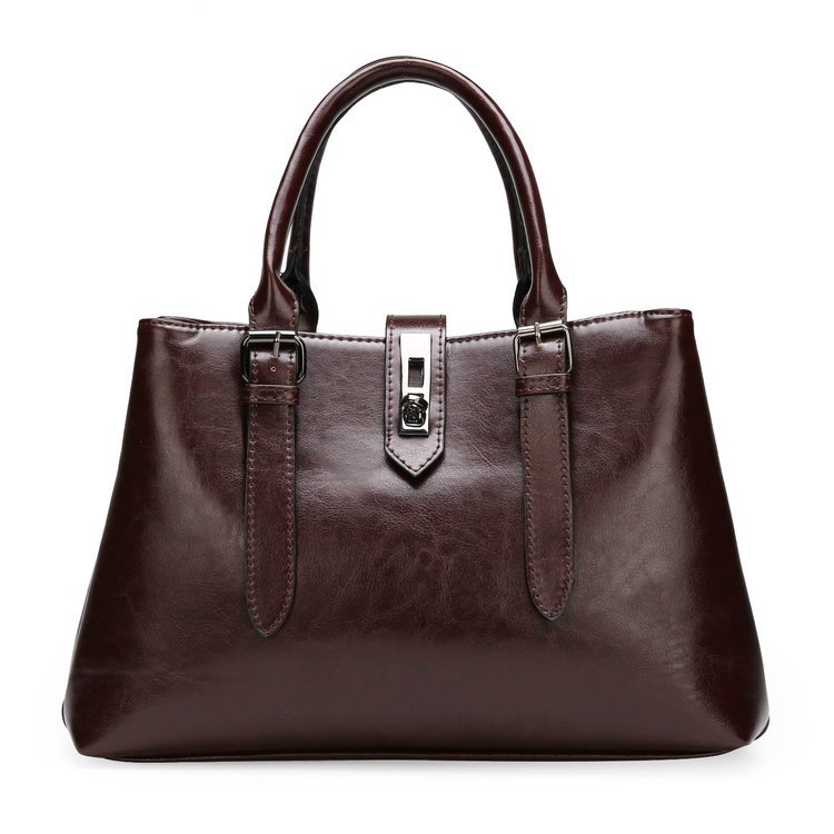 New retro women's bags, trendy European and American export handbags, cross-border single-shoulder bags, crossbody bags, one piece for global shipping Item Picture