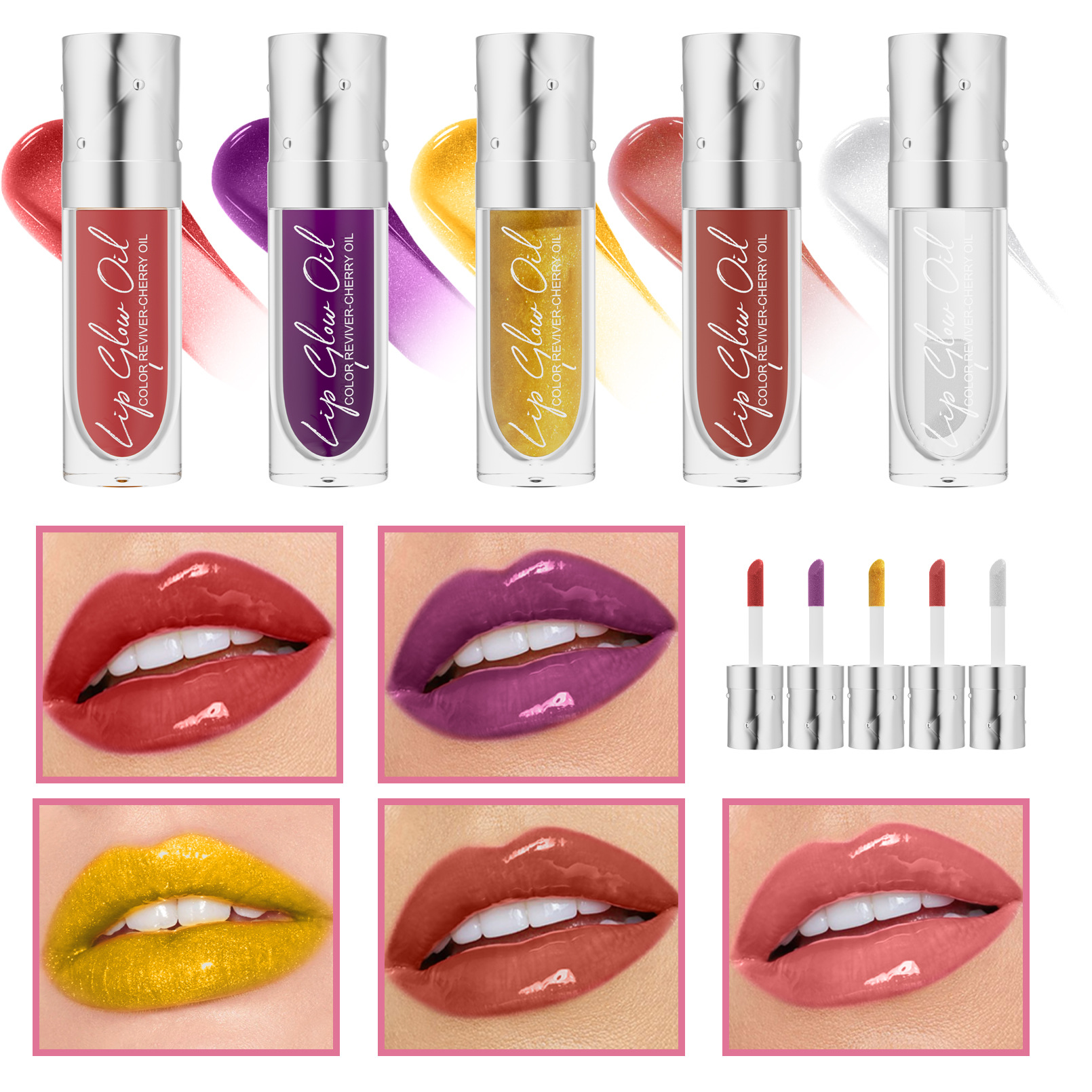 HelloKiss Foreign Trade's best-selling Hydrating texture Lip gloss, Water Mirror Lip gloss and Lip oil Lip Oil full figure