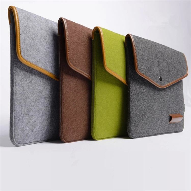 The new fashionable 11-inch, 13-inch and 15-inch laptops are suitable for the inner liner of Apple, Huawei and Xiaomi felt computer bags Specification drawing