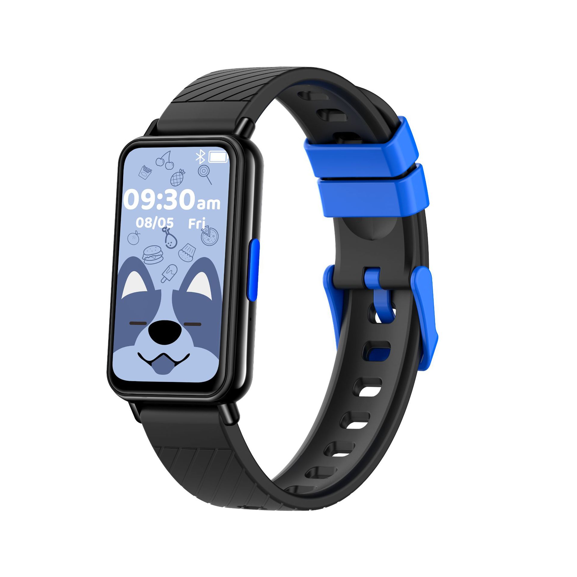G02 Smart Bracelet S90 Upgraded model Heart rate and blood Pressure alarm message reminder Waterproof children's sports bracelet manufacturer Specification drawing