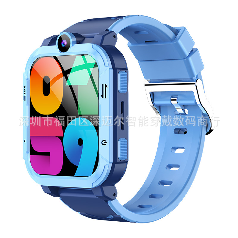 Cross-border foreign language Y86 children's smartwatch, smart 4G video call, GPS+WIFI positioning, waterproof and multi-functional details Picture