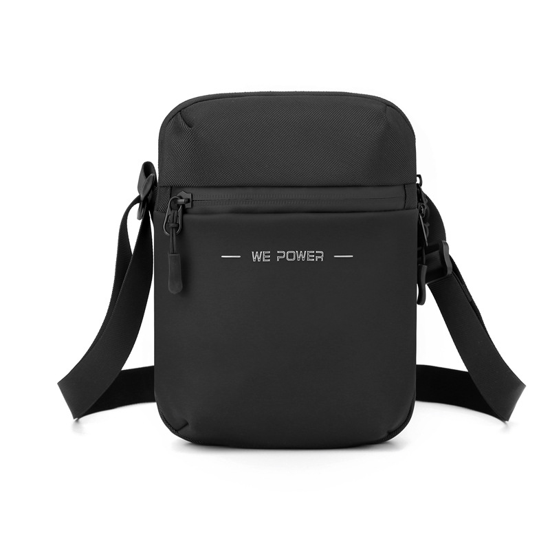 WEPOWER's new fashionable single-shoulder bag, men's business casual crossbody bag, and simple cross-border small crossbody bag Item Picture