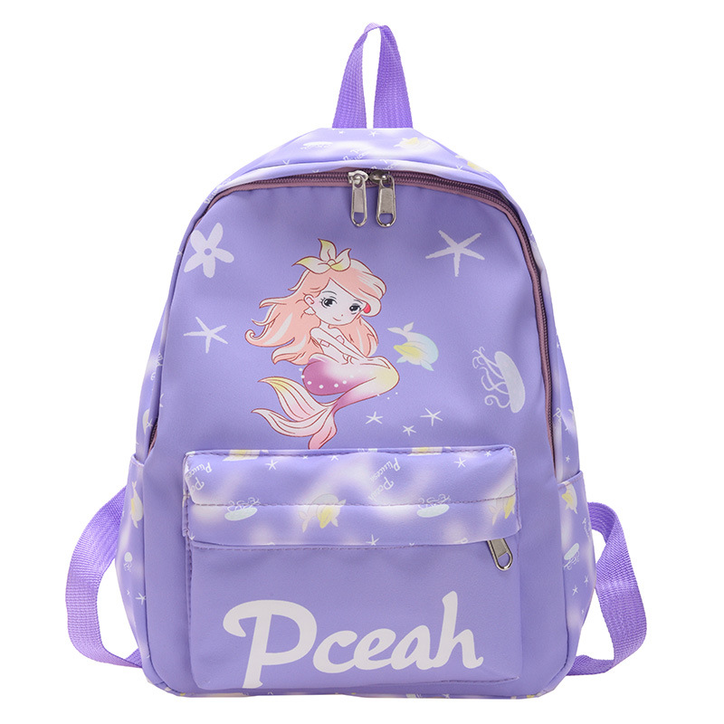 New children's schoolbag, cute cartoon princess small bag for girls, outdoor casual and versatile backpack, kindergarten bag Application Scenario