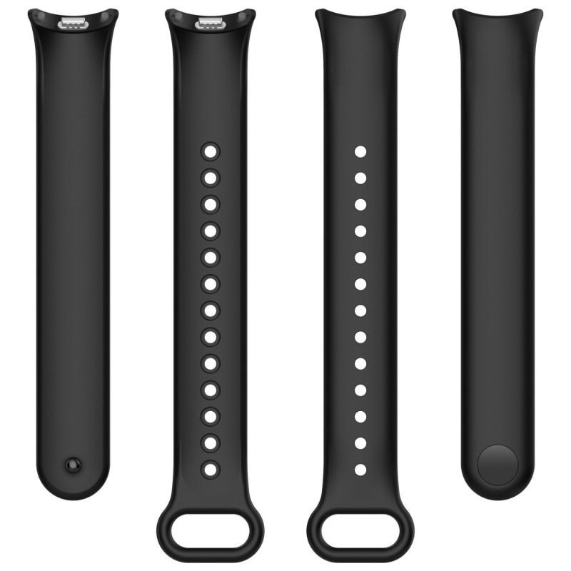 Compatible with Mi Band 8/9NFC metal interface band, Mi Band 9NFC Sports hole style wristband Specification drawing