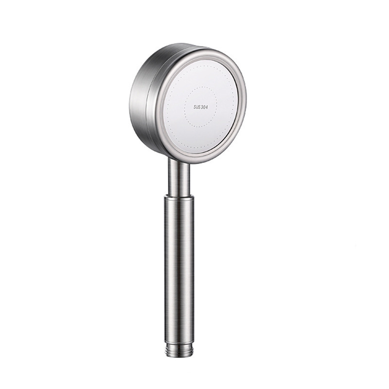 304 stainless steel powerful pressurized showerhead, household shower head, hose, bath set, shower head Item Picture