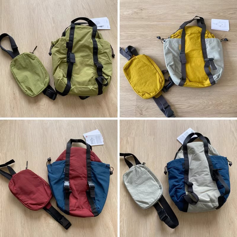 Sports and fitness buns, mother bag, multi-functional outdoor backpack, crossbody chest bag, three-in-one backpack Application Scenario