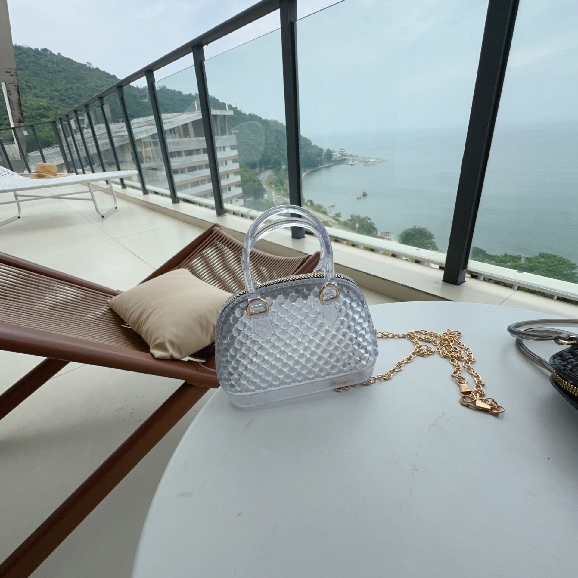 2025 New PVC jelly shell bag, mini jelly bag, handbag, trendy bestseller, single-shoulder crossbody jelly bag Item Picture