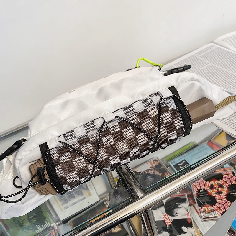 New trendy men's and women's chest bags, simple men's crossbody bags, Korean style Instagram casual single-shoulder bags, couple waist bags and chest bags Specification drawing