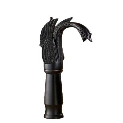 European-style antique faucet, swan hot and cold washbasin faucet, retro all-copper underfloor basin, golden faucet Item Picture