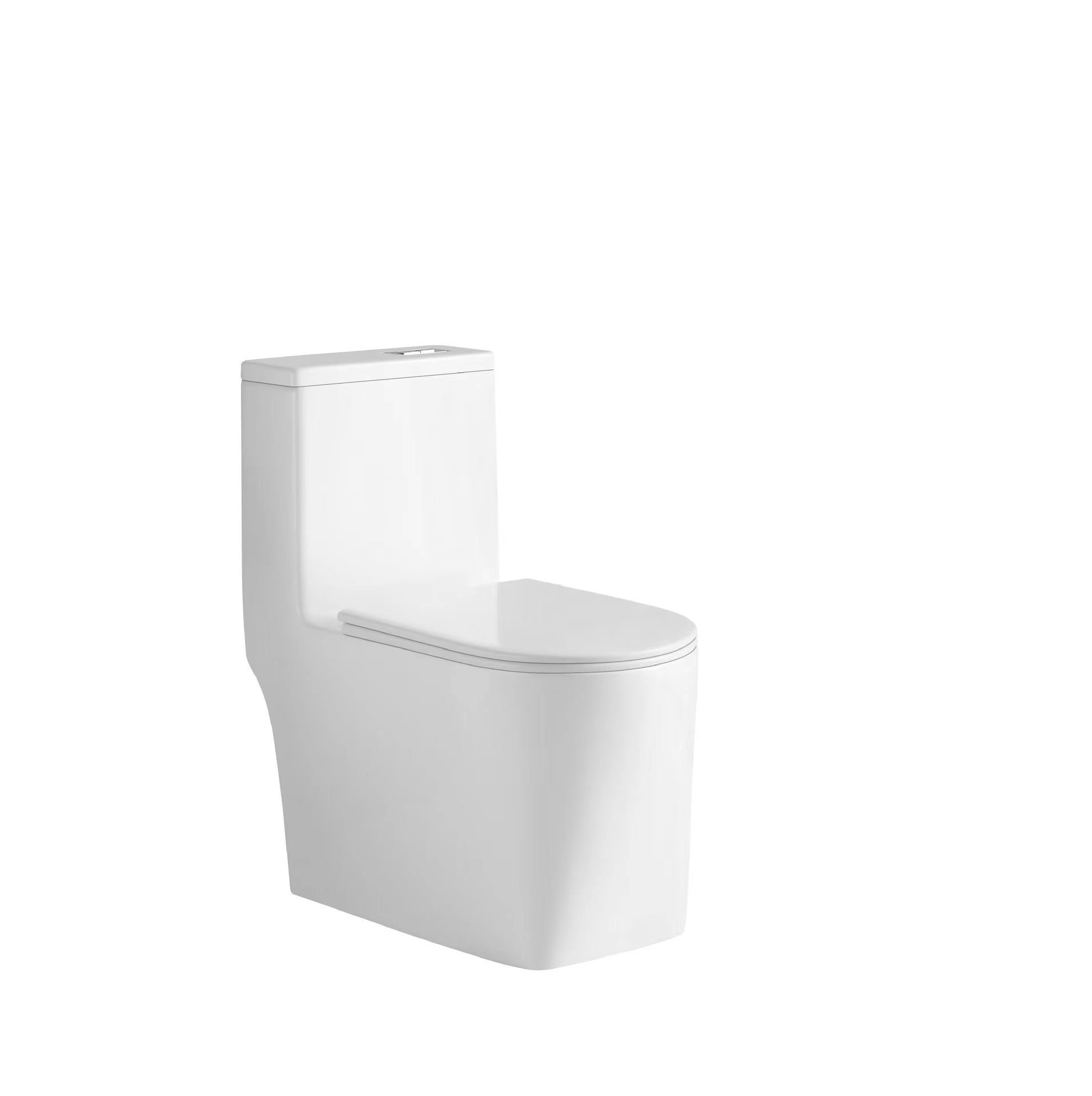 Toilet seat, large flushing force, siphon, large pipe, anti-odor, water-saving, quiet, small-sized apartment, super whirlpool egg-shaped hotel project Item Picture