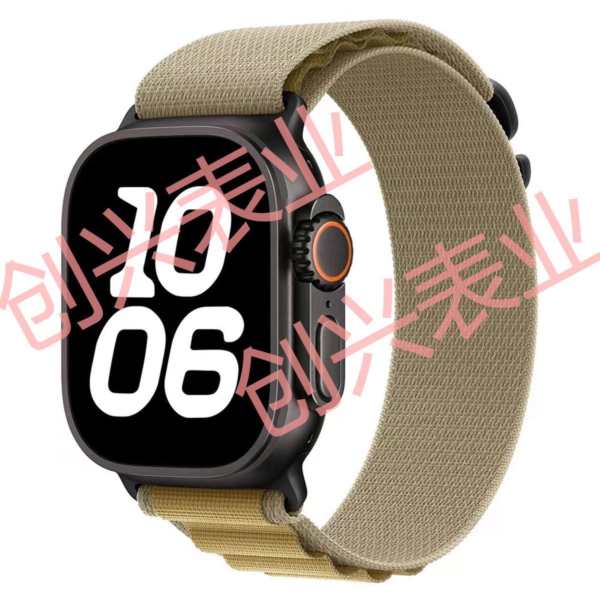 Suitable for applewatch with high-mountain loop nylon straps, iWatch 10th generation S9 Apple Watch ultra straps details Picture