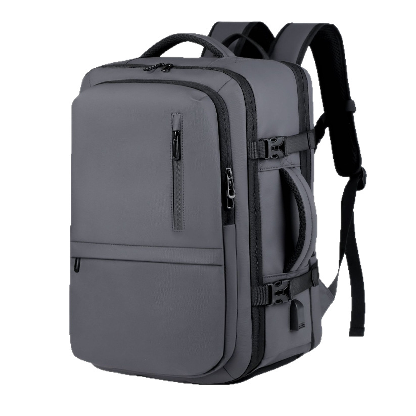 Men's travel backpack, women's new outdoor hiking bag, junior high school student schoolbag, large-capacity multi-functional large backpack Item Picture
