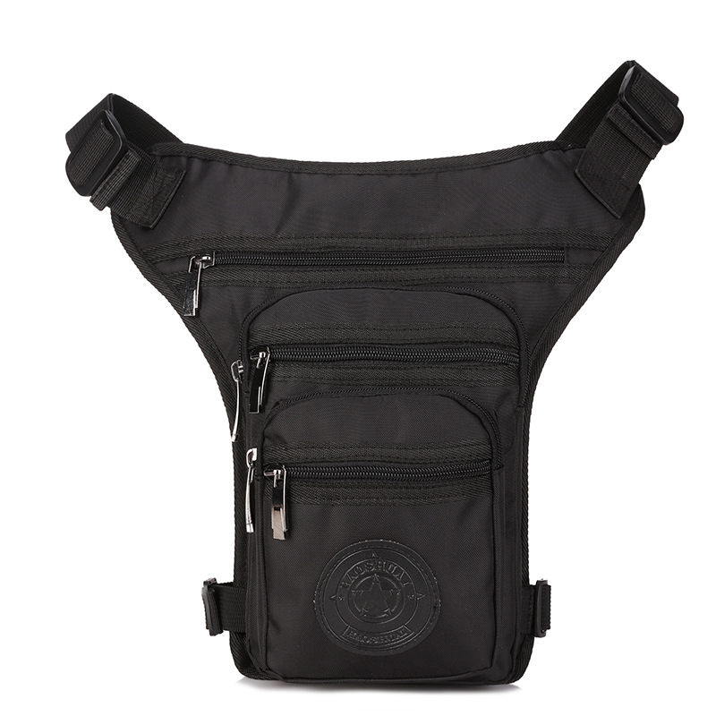 Cycling waist and leg bag, multi-functional tactical military enthusiast bag, mountain climbing and outdoor fishing leg bag, men's bag, sports crossbody chest bag Item Picture