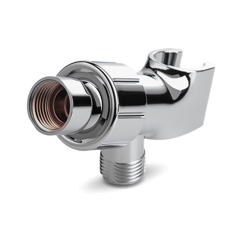 Amazon American base water divider, bathroom shower arm adapter, boom bracket, wall base, shower head, three-way socket Application Scenario