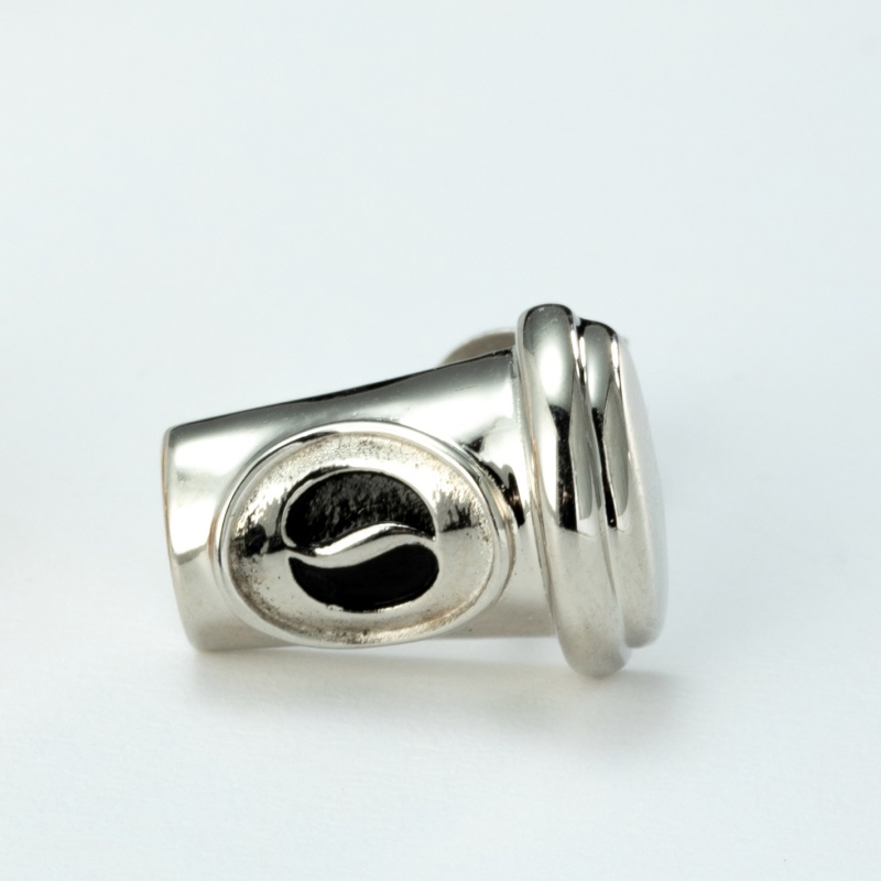 Opti Irregular index finger Ring, a light luxury and niche design silver jewelry factory direct sales
