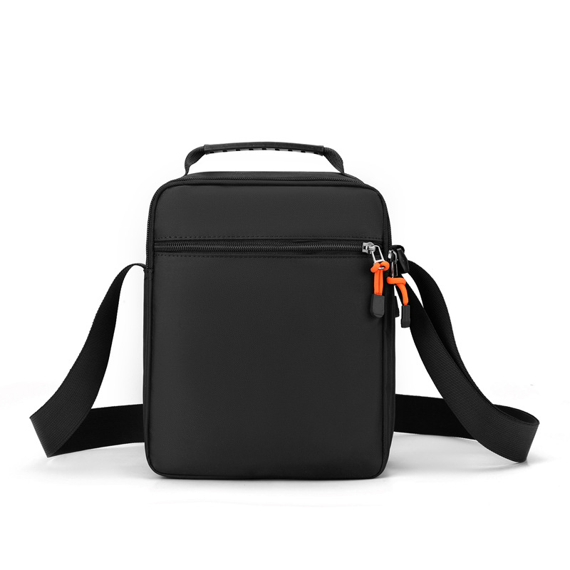 New simple and trendy crossbody bag for men, Oxford fabric, large-capacity waterproof and wear-resistant single-shoulder bag, travel bag Item Picture
