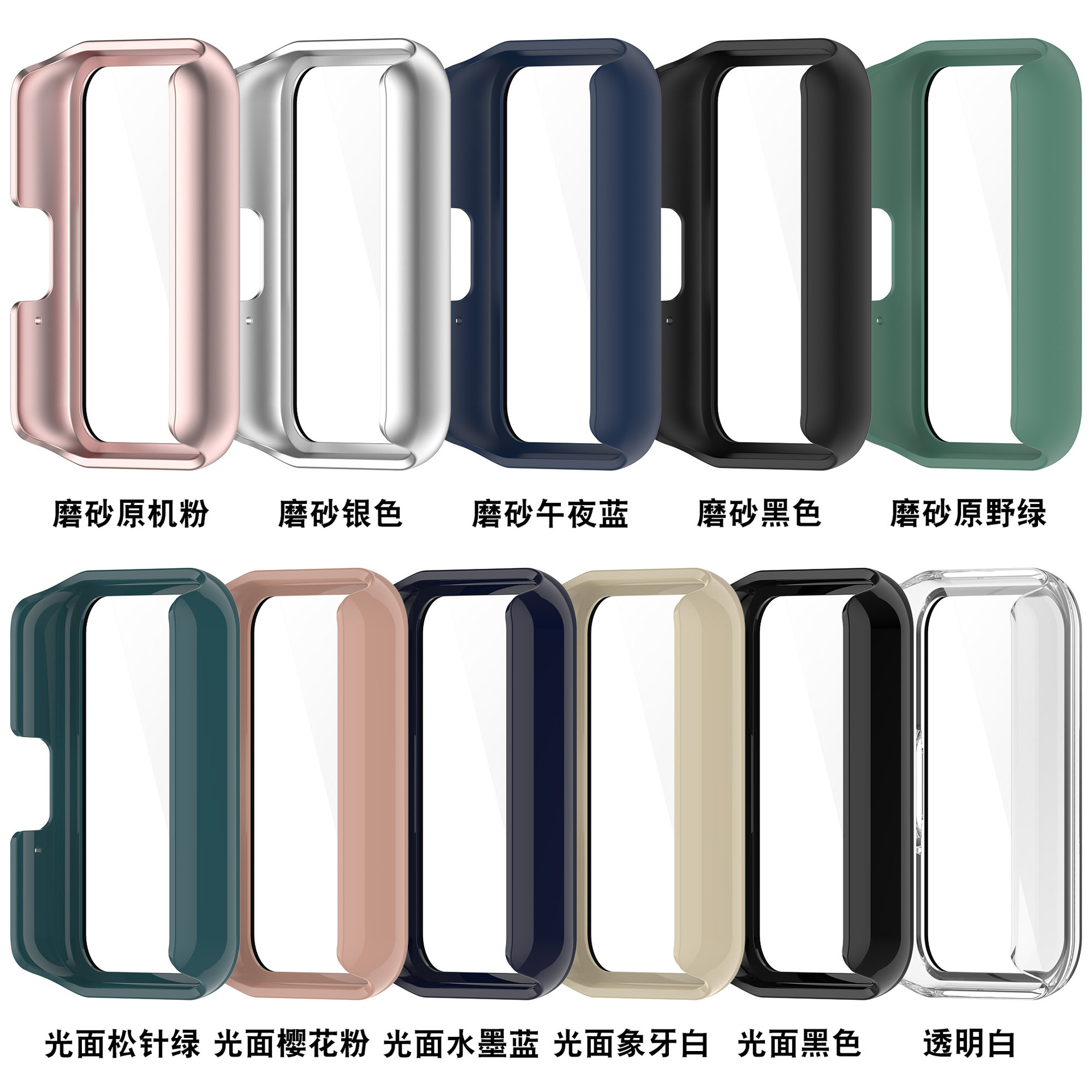 Xinyuan Shuntong is suitable for the Samsung Galaxy Fit3 watch case R390, featuring an integrated case and film fit3 case Item Picture