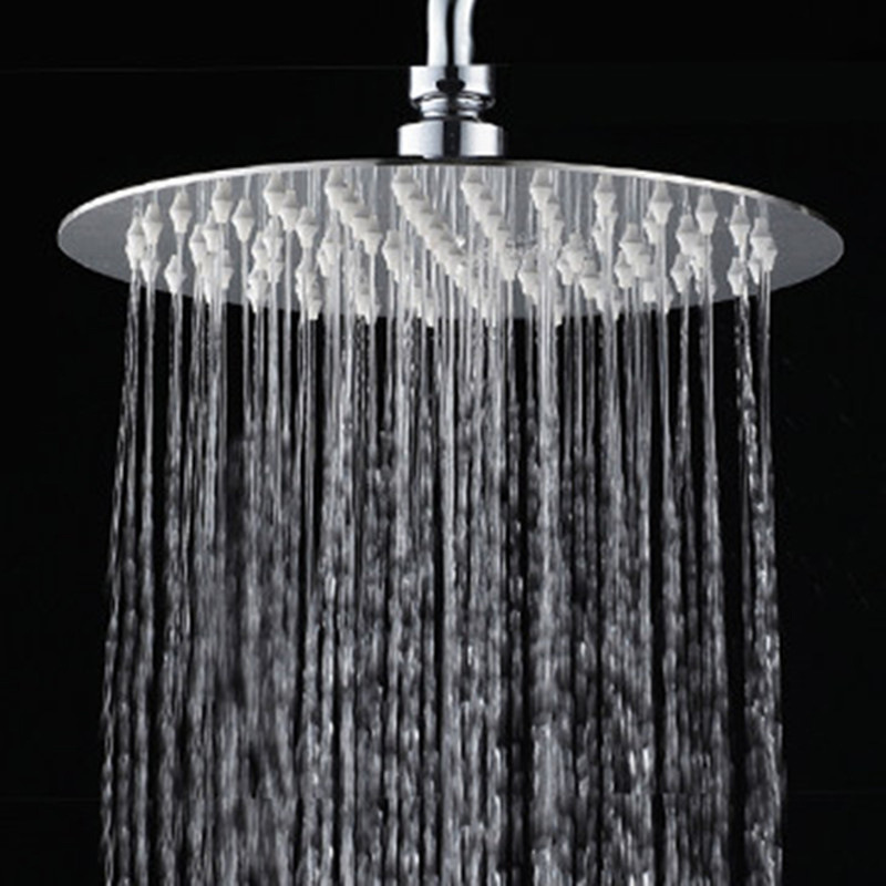 Stainless steel shower head for bathroom, large water spray, bath, pressurized showerhead, universal showerhead Specification drawing