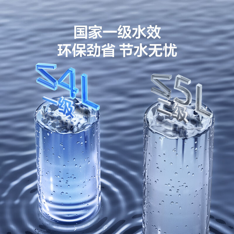 Toilet, household large-diameter siphonic flush anti-odor bathroom water tank, toilet on Amazon Application Scenario