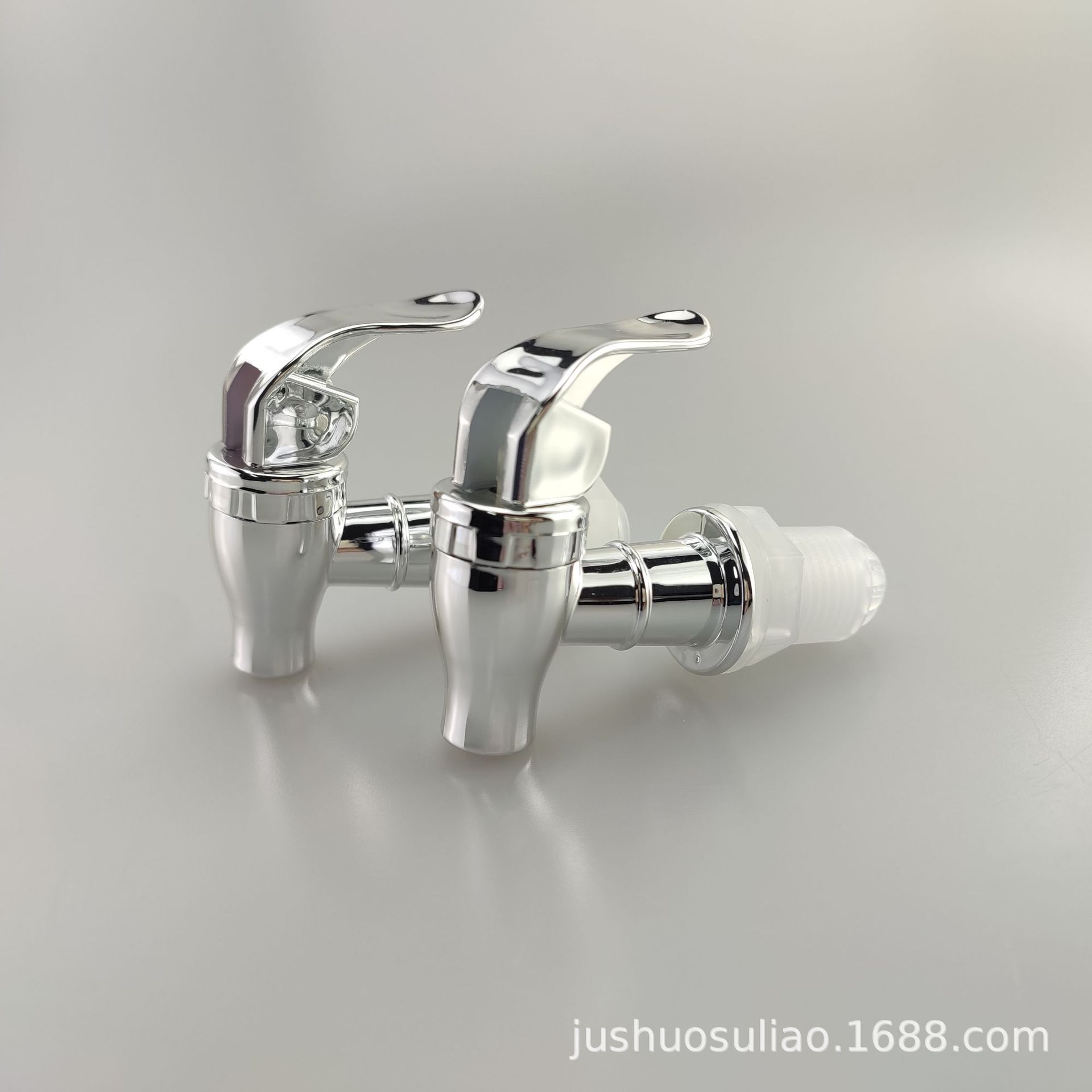 In-stock export cross-border juice buckets, plastic electroplated faucets with filters, beverage cans, wine bottles, wine buckets, faucets and spouts details Picture