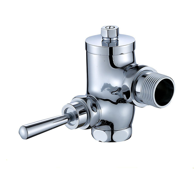 The manufacturer directly supplies large foot pedal flushing valve with large corner self-closing delay hand-press flushing valve and wall-mounted foot pedal valve Application Scenario