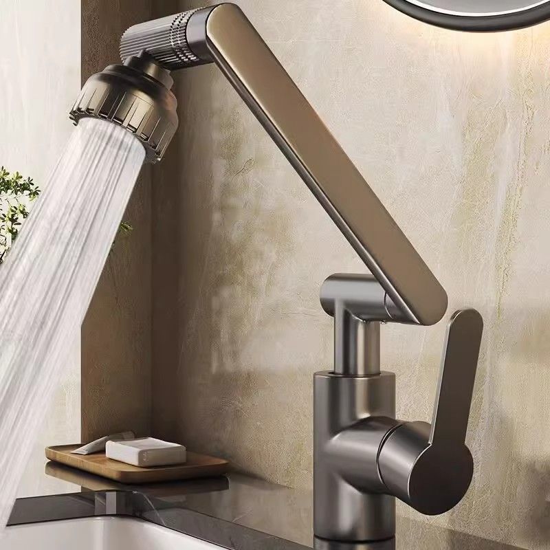Direct sales from the manufacturer of high-quality copper hot and cold washbasins, universal rotating single-hole household bathroom cabinets and bathroom supplies Specification drawing