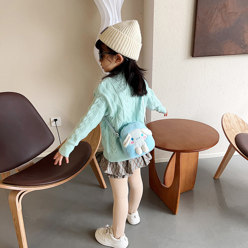 New single-shoulder toys, children's backpacks, cartoon dolls, fashionable bags, claw machines, dolls, blind boxes, gifts, and foreign trade details Picture