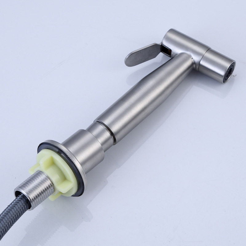 304 stainless steel kitchen sink, spray gun, faucet, pressurized sink, washbasin, pull-out nozzle, rinser set Application Scenario