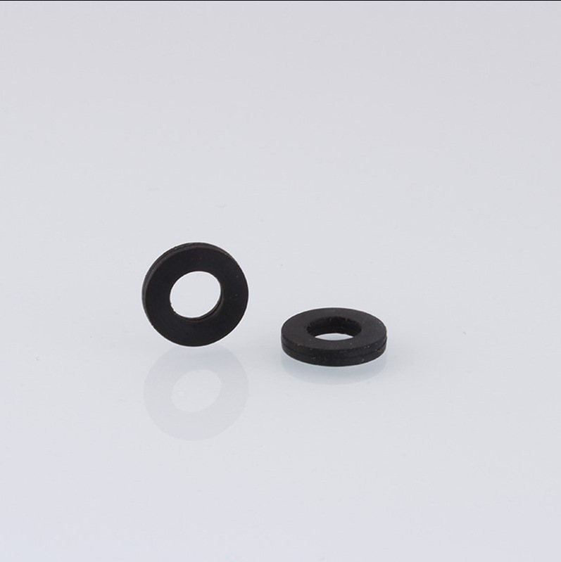 4-point white silicone gasket, shower hose water inlet pipe gasket, sealing ring, rubber gasket, shower head gasket details Picture