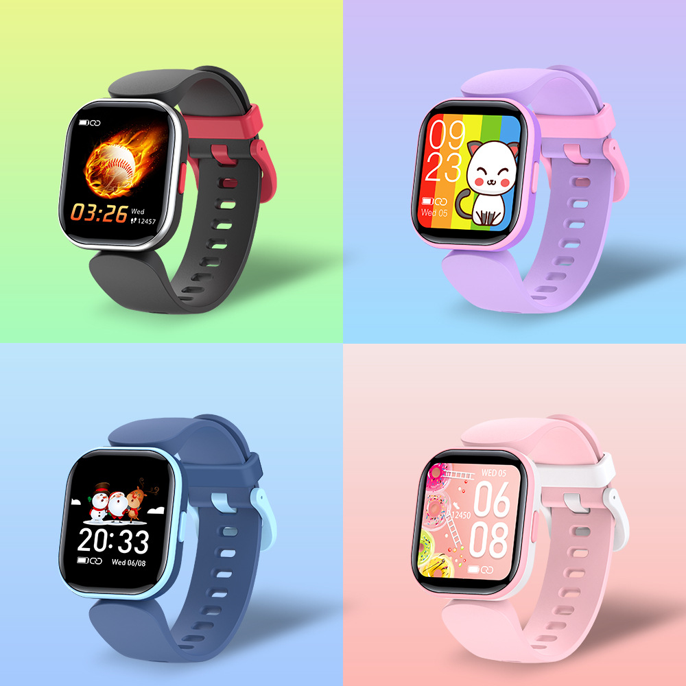 Zongxin H39T children's body temperature smartwatch, heart rate counter, step count, teenagers' outdoor multi-activity function, sleep monitoring details Picture