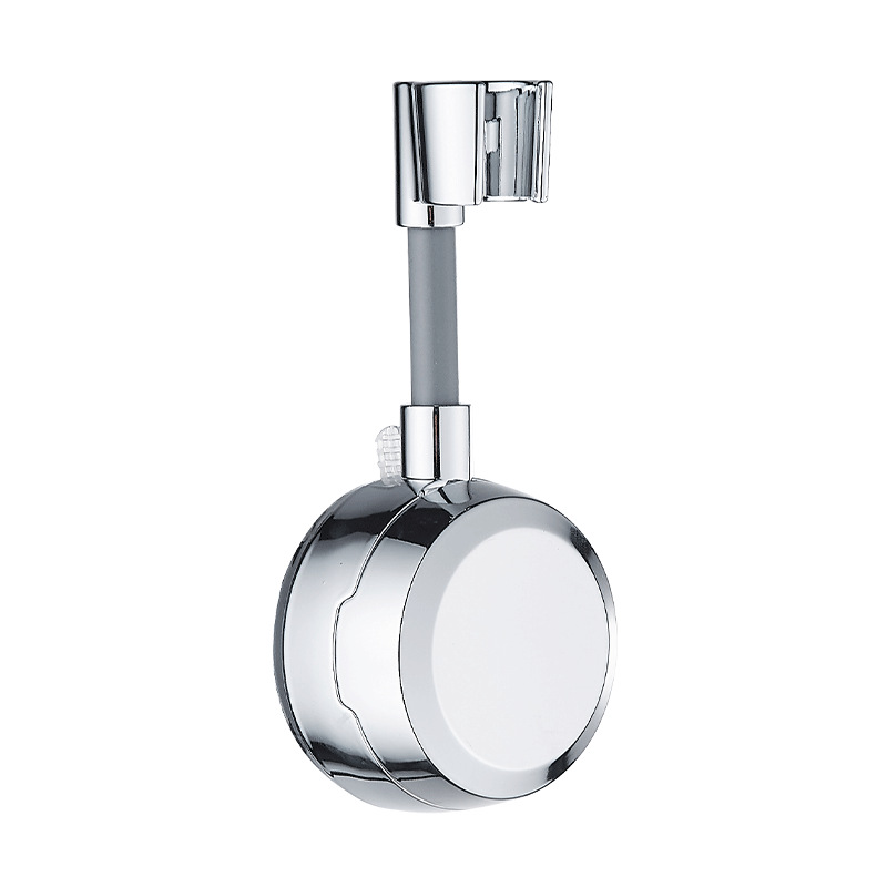 Universal non-drilling suction cup showerhead stand, universal bathroom household children's shower base, movable and adjustable Item Picture