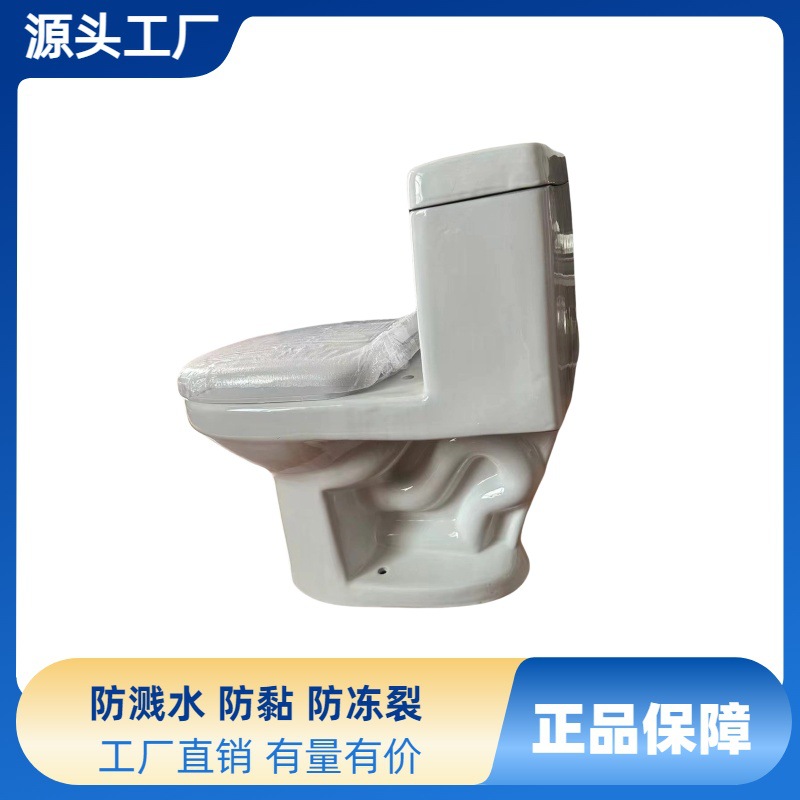 Super cool siphonic anti-clogging and anti-odor direct flush toilet for small household apartments, rental room toilet, toilet bowl Application Scenario
