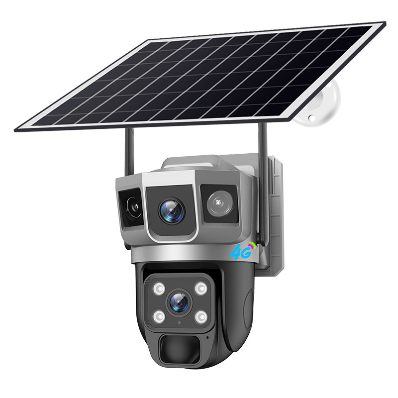 WIFI version high-definition solar dome camera monitoring outdoor monitoring solar camera WIFI solar came Item Picture