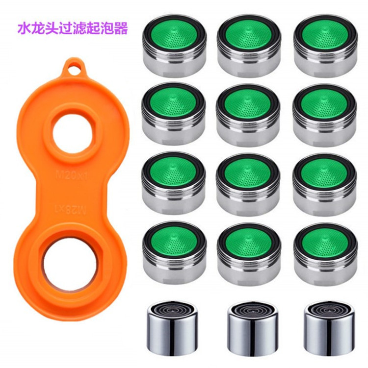 Cross-border anti-splash copper faucet, universal faucet foaming device, wrench, filter faucet, filter screen, water outlet, foaming device Item Picture